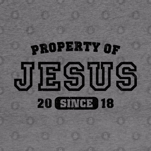 Property of Jesus since 2018 by CamcoGraphics